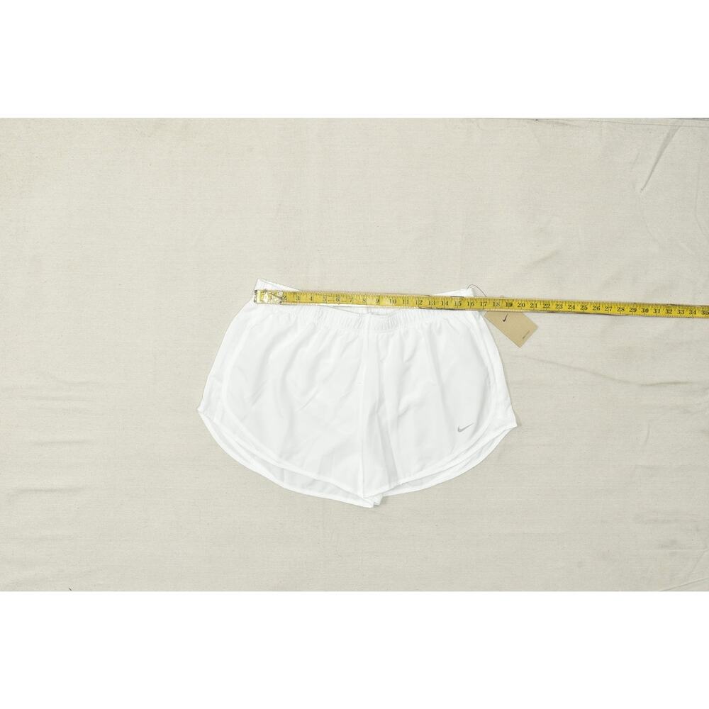 Nike Dri-Fit Women's Athletic Running Shorts White Size XL NEW 831558-100 - Picture 4 of 8